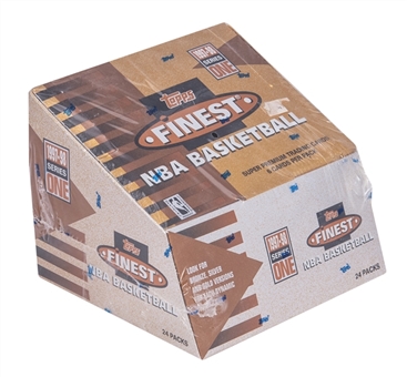 1997-98 Topps Finest Basketball Series 1 Unopened Box (24 Packs)